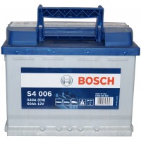 Автомобильный аккумулятор Bosch 6СТ-60 L+ S4 006