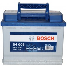Автомобильный аккумулятор Bosch 6СТ-60 L+ S4 006