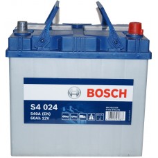 Автомобильный аккумулятор Bosch 6СТ-60 R+ S4 024
