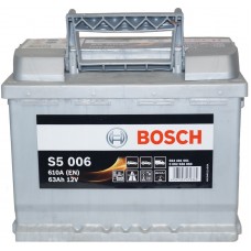 Автомобильный аккумулятор Bosch 6СТ-63 L+ S5 006