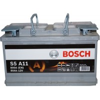 Автомобильный аккумулятор Bosch AGM 6СТ-80 R+ S5A 110