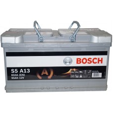 Автомобільний акумулятор Bosch AGM 6СТ-95 R+ S5A 130 Автомобільний акумулятор Bosch AGM 6СТ-95 R+ S5A 130