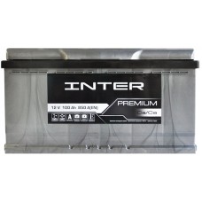 Автомобільний акумулятор INTER PREMIUM 100 L+
