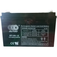 Промышленный аккумулятор Outdo 6СТ-100 12V