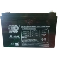 Промышленный аккумулятор Outdo 6СТ-100 12V