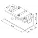 Грузовой аккумулятор Bosch 6СТ-135 L+ Т3 045