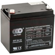 Промышленный аккумулятор Outdo 6СТ-33 12V