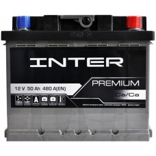 Автомобільний акумулятор INTER PREMIUM 50 R+