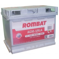 Автомобільний акумулятор Rombat 6СТ-60 R+ AGM Stop & Go Автомобільний акумулятор Rombat 6СТ-60 R+ AGM Stop & Go