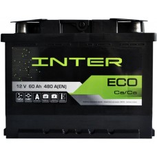 Автомобільний акумулятор INTER ECO 60 R+