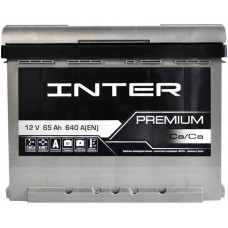 Автомобільний акумулятор INTER PREMIUM 65 R+