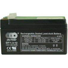 Промышленный аккумулятор Outdo 6СТ-1,3 12V 