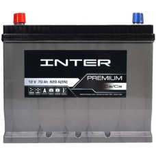 Автомобільний акумулятор INTER PREMIUM 6CT-70 L+ Азия