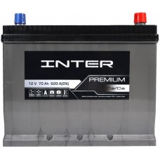 Автомобільний акумулятор INTER PREMIUM 6CT-70 R+ Азия
