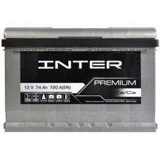 Автомобільний акумулятор INTER PREMIUM 74 R+