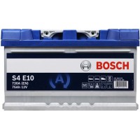 Автомобильный аккумулятор Bosch EFB 6СТ-75 R+ S4E 100