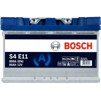 Автомобильный аккумулятор Bosch EFB 6СТ-80 R+ S4E 110