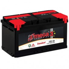 Автомобильный аккумулятор A-Mega 6СТ-100 L+ Standart 3