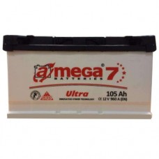 Автомобильный аккумулятор A-Mega 6СТ-105 R+ Ultra 7