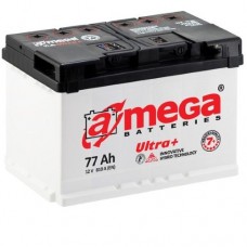 Автомобильный аккумулятор A-Mega 6СТ-77 R+ Ultra Plus 7+ 