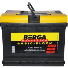 Автомобильный аккумулятор Berga 6СТ-60 L+ Basic Block