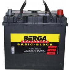 Автомобильный аккумулятор Berga 6СТ-60 R+ Basic Block