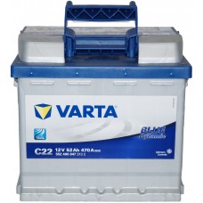 Автомобильный аккумулятор Varta 6СТ-52 BLUE dynamic (C22) 552 400 047