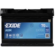 Автомобильный аккумулятор Exide AGM 70 R+ 760 En Start Stop Автомобильный аккумулятор Exide AGM 70 R+ 760 En Start Stop