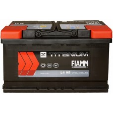 Автомобильный аккумулятор Fiamm Titanium Pro Black 95 R+ короткая  