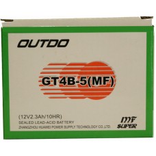 Мото аккумулятор Outdo GT4-B5 AGM