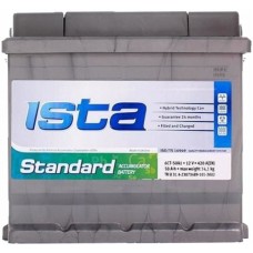 Автомобильный аккумулятор Ista 6СТ-50 R+ Standard