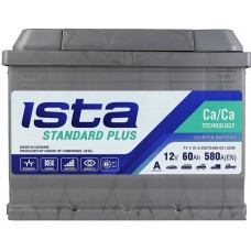 Автомобільний акумулятор Ista 6СТ-60 R+ Standard Plus Автомобільний акумулятор Ista 6СТ-60 R+ Standard Plus