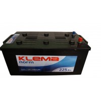 Грузовой аккумулятор Klema 6СТ-225 L+