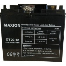Промышленный аккумулятор Maxion 6СТ-20 12V