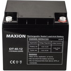 Промышленный аккумулятор Maxion 6СТ-40 12V