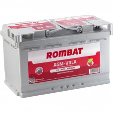 Автомобільний акумулятор Rombat 6СТ-80 R+ AGM Stop & Go Автомобільний акумулятор Rombat 6СТ-80 R+ AGM Stop & Go