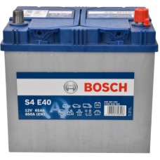 Автомобильный аккумулятор Bosch EFB 6СТ-65 R+ S4E 40 азия