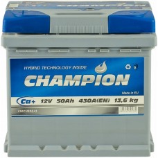 Автомобильный аккумулятор Champion 6СТ-50 L+ Standart Автомобильный аккумулятор Champion 6СТ-50 L+ Standart
