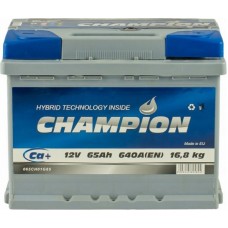Автомобильный аккумулятор Champion 6СТ-65 R+ Standart