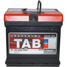 Автомобильный аккумулятор TAB 6СТ-55 R+ Magic