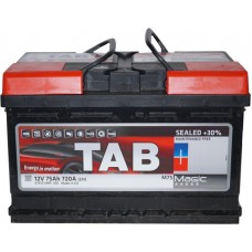Автомобильный аккумулятор TAB 6СТ-75 R+ Magic Автомобильный аккумулятор TAB 6СТ-75 R+ Magic