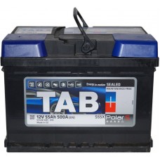 Автомобильный аккумулятор TAB 6СТ-55 L+ Polar 