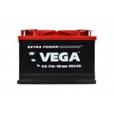 Автомобильный аккумулятор Vega 6СТ-77 R+ ECO