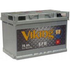 Автомобильный аккумулятор VIKING EFB Start/Stop 78 R+