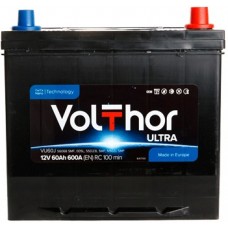 Автомобильний аккумулятор Volthor 6СТ-60 R+ Jis Ultra