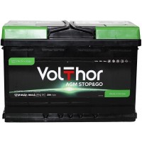 Автомобильний аккумулятор Volthor 6СТ-105 R+ Top AGM Stop & Go