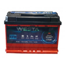 Автомобильный аккумулятор Westa 6СТ-78 R+ EFB Start/Stop