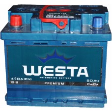 Автомобильный аккумулятор Westa 6СТ-50 L+ Premium