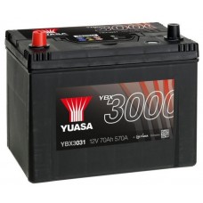 Автомобильный аккумулятор Yuasa 6СТ-72 L+ SMF