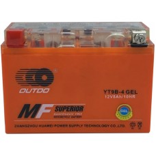 Мото аккумулятор Outdo YT9B-4 Gel Мото аккумулятор Outdo YT9B-4 Gel